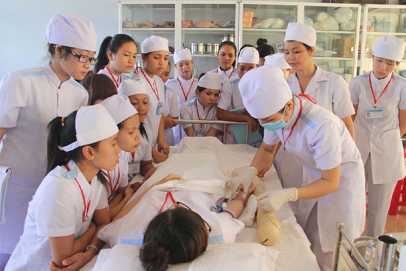 Cao đẳng y Hà Nội đào tạo cung cấp lượng lớn nhân lực cho ngành y tế