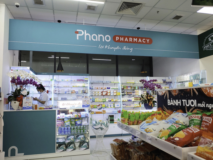 Nhà thuốc Phano Pharmacy tích hợp với chuỗi siêu thị Winmart