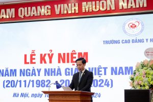 Trường Cao đẳng Y Hà Nội – Cơ sở đào tạo Mỹ Đình tổ chức Lễ kỷ niệm 42 năm ngày Nhà giáo Việt Nam (20/11/1982 – 20/11/2024)